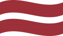 Flag of Latvia Flat Wavy 128x74 1